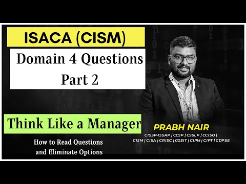 Crack CISM Domain 4 with Practice Questions Part 2
