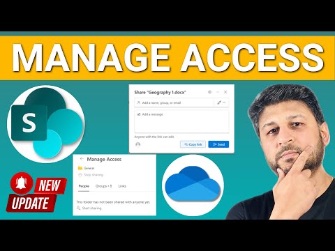 Manage Access Tutorial: File Sharing in SharePoint OneDrive
