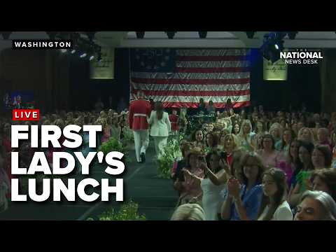 Melania joins 113th First Lady's Luncheon