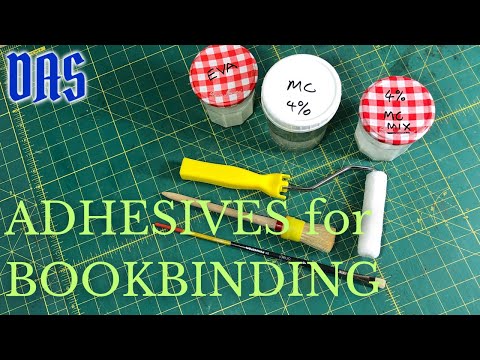 Introduction to Bookbinding Adhesives // Adventures in Bookbinding