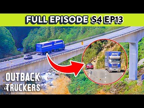 Car Overtakes Livestock Truck at the WORST Moment | Outback Truckers - Season 4 Ep 13 FULL EPISODE
