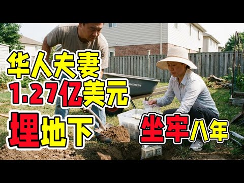 你以为现金最安全？洛杉矶华人夫妻把钱埋地下照样翻车：一亿二千七百万美元不申报，坐牢八年
