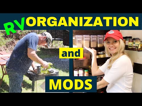 ➡️ RV Mods and Organization for RV Living [✅ Bonus Projects!]