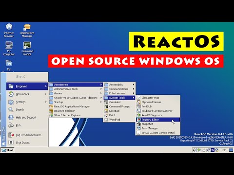 ReactOS: Open Source Windows OS