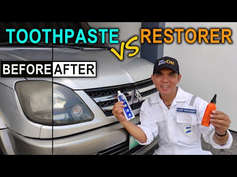 10 Minutes DIY HEADLIGHT Restoration
