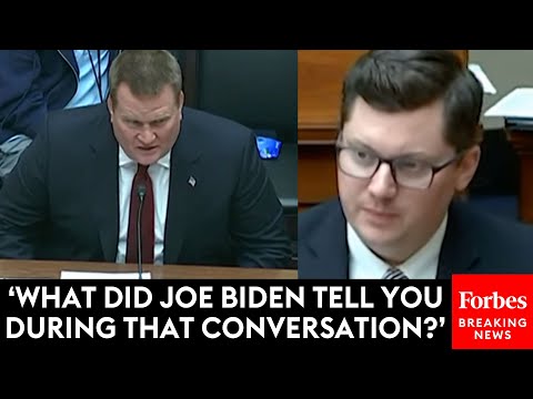 Ex-Hunter Partner Tony Bobulinski Details What Joe And James Biden Told Him In Private Meetings