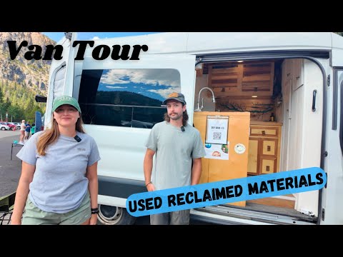 Couple Builds Van on a Budget - Turned out PERFECT