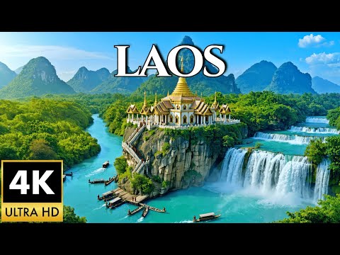 4K WONDER OF LAOS  | 15 Timeless Wonders from Luang Prabang to Si Phan Don