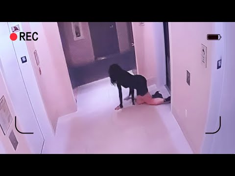 當人們無意間一些古怪的舉動、被記錄在了監控裏！（¯﹃¯）