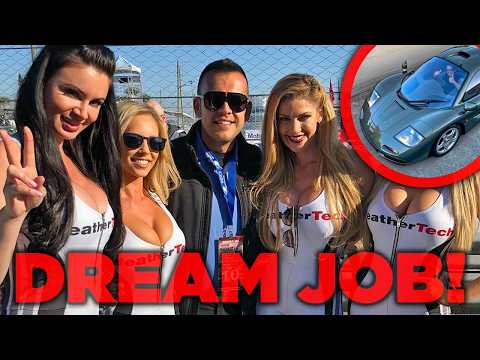 He has the best job in the car industry!