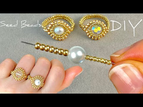 Easy Seed Bead Ring Tutorial: Seed Beads Jewellery Making