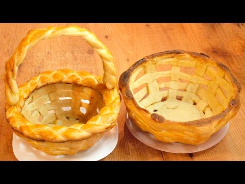 How to make Yeast dough Easter basket ♡ English subtitles