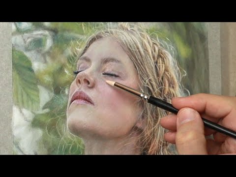 Pastel Portrait Study | Rich colour & Detail Stage... Narrated Tutorial Part 2