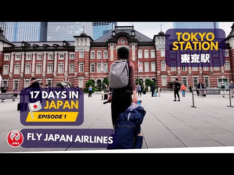 Walk from Tokyo Station to Ginza with young kids 👧👦  [Japan 日本]