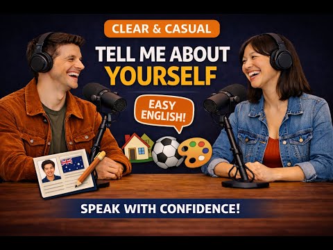How to Answer “Tell Me About Yourself” in English | Easy English Speaking Practice