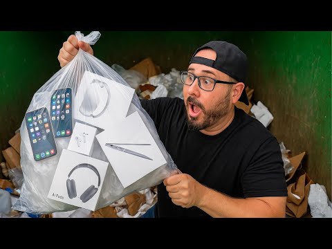 I FOUND APPLE PRODUCTS IN THE TRASH 