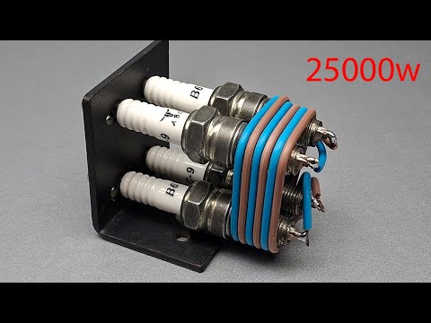 Amazing how to generate 220v 25000w free energy at home use top 5 free electricity