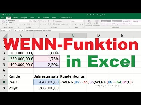 Excel If Function - If Then Function [nested, multiple conditions, formula, else]