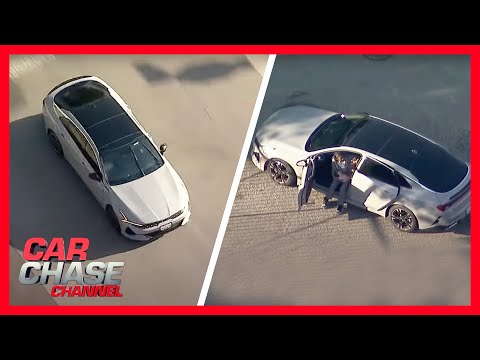 FULL CHASE: Suspect leads police on high-speed pursuit with infant in the car | Car Chase Channel