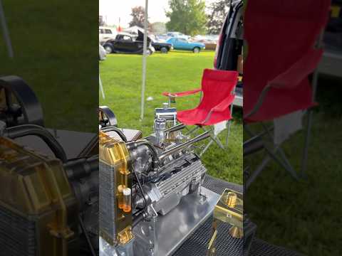 Precision built running mini-Flathead Ford! #crossthreadgarage #mechanic