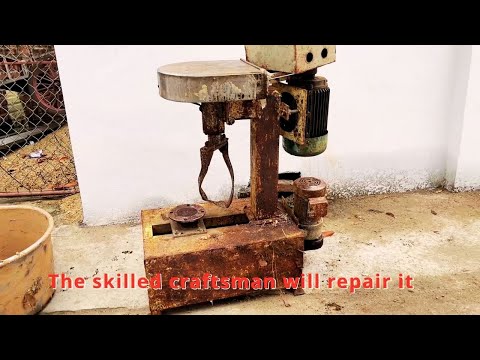 👉 Restoration a Giant Old Rusty Flour Mixer into a Powerful Machine // Restoring a Rusty Old Machine
