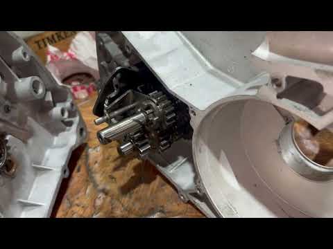 Jawa 350/634 engine, test run on December 18, 2025, after repair (Biysk, Altai Krai)