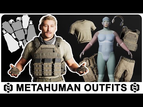 How to Use Metahuman Outfits