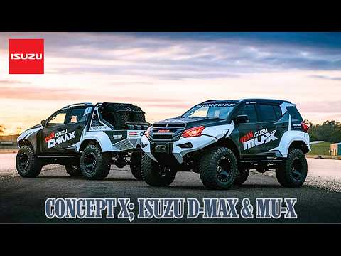 Isuzu CONCEPT X Revealed: The Ultimate D-MAX & MU-X Off-Road Monsters! 🚜🔥 Full Deep Dive