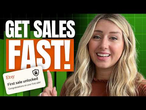 Get Your First Sales to 100 Etsy Sales FAST (easier than you think!)