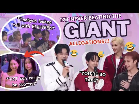 TXT getting TALLER (ft. Jennie, En-, NewJeans, SKZ, BTS, IVE, Kep1er, Jonas Bros + more!)