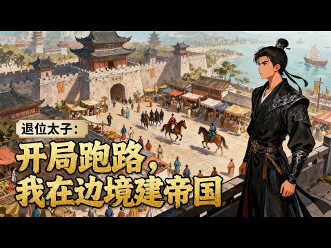 🔥第一集🔥《退位太子：開局跑路，我在邊境建帝國》被父皇當衆羞辱後，我當場辭去太子之位跑路邊境。本想種田養老，結果隨手建的市舶司竟成世界貿易中心，連敵國皇帝都跑來給我當打工#漫畫解說#玄幻#爽文