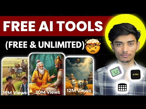 5 FREE AI Tools Every Content Creator MUST Use in 2025!