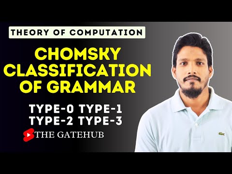 Chomsky Classification of Grammar || GATECSE || TOC
