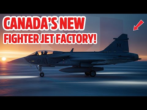 🇨🇦 Canada’s NEW Fighter Jet Factory Revealed, Saab Partnership Stuns Washington!