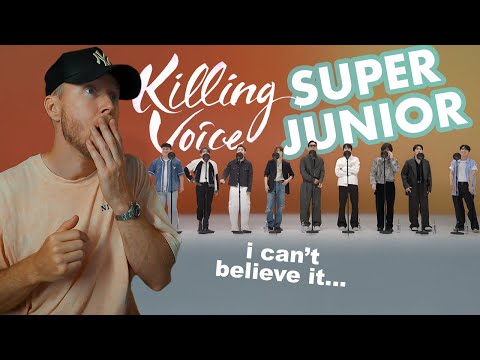 Singer Reacts to SUPER JUNIOR Killing Voice!