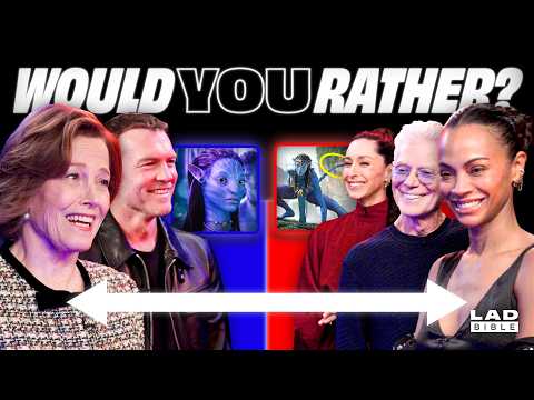 Zoe Saldana & The Avatar Cast Play Would You Rather? | LADbible