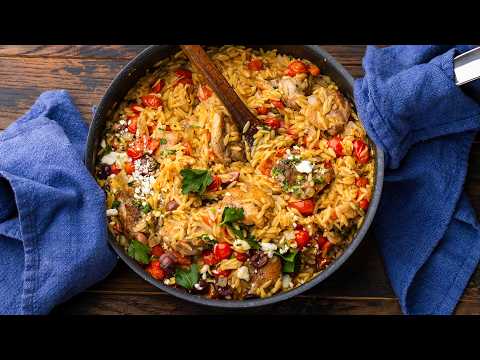 Chicken and Orzo - Effortless One-Pan Weeknight Dinner