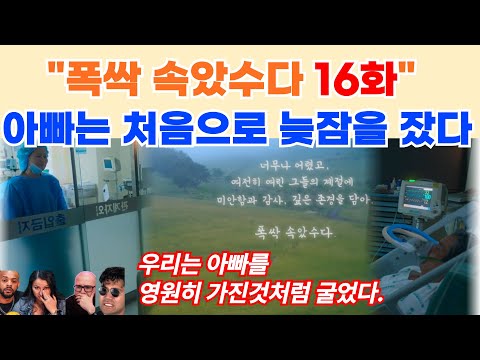 [해외반응] 폭싹 속았수다 16화 아빠는 처음으로 늦잠을 잤다. When Life Gives You Tangerines Ep16