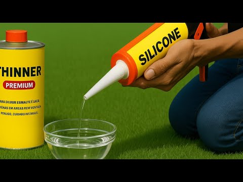 Mix SILICONE and THINNER and see the UNIMAGINABLE happen before your eyes!