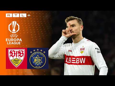 VfB Stuttgart vs. Maccabi Tel Aviv - Highlights | UEFA Europa League | RTL Sport