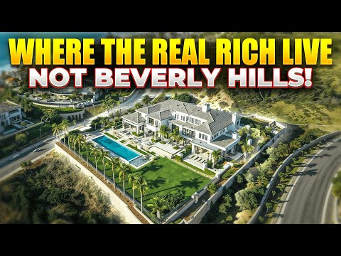Where California's Wealthiest ACTUALLY Live (Not Beverly Hills)