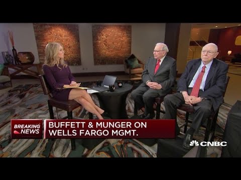 Warren Buffett and Charlie Munger weigh in on Wells Fargo management