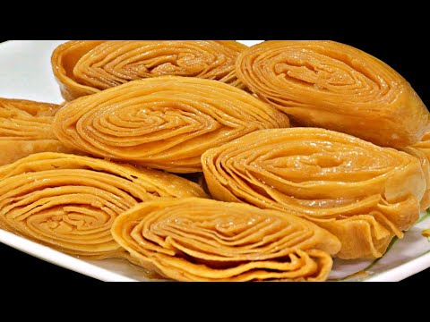 इतना खस्ता खाजा/चिरोटे 1 बार बनाएंगे तो महीने भर खाएंगे, नई मिठाई कहेंगे पहले क्यों नहीं बताई Khaja