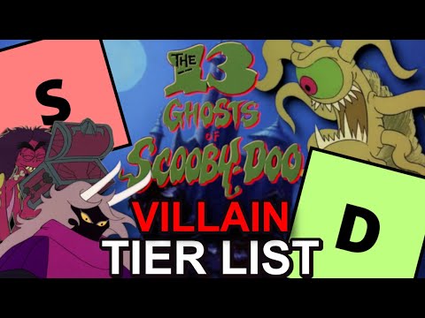 The 13 Ghosts of Scooby-Doo Villain Tier List