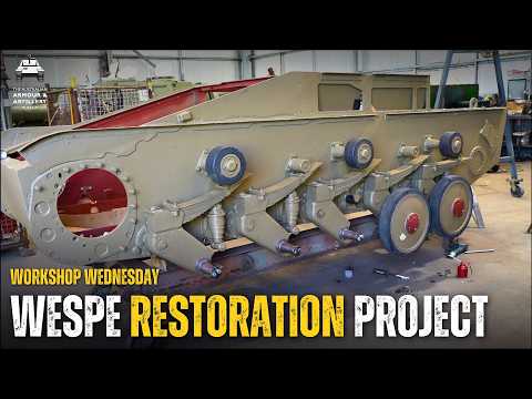 WORKSHOP WEDNESDAY: You won't believe how complicated the WW2 Wespe suspension is!