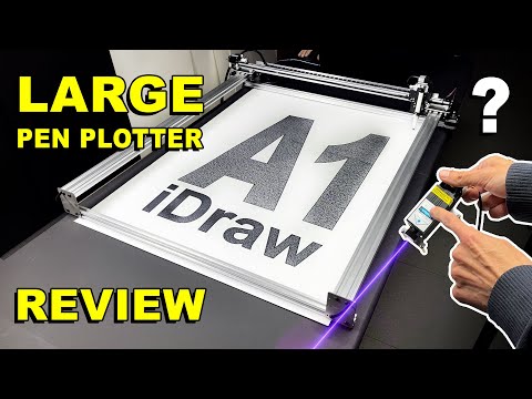 Review - Large Pen Plotter Machine iDraw A1 by UUNA TEK