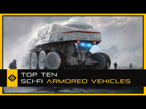 Top Ten Sci-Fi Armored Vehicles