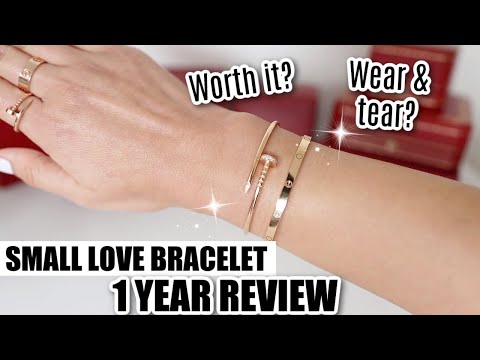 Cartier Love Bracelet Small 1 year review *Do I still recommend it?*