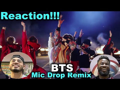 BTS MUSIC VIDEO GROUP REACTION | MIC DROP REMIX