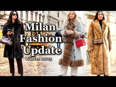 Year-end Milan Street Style : The Ultimate Winter Fashion Update in Milan